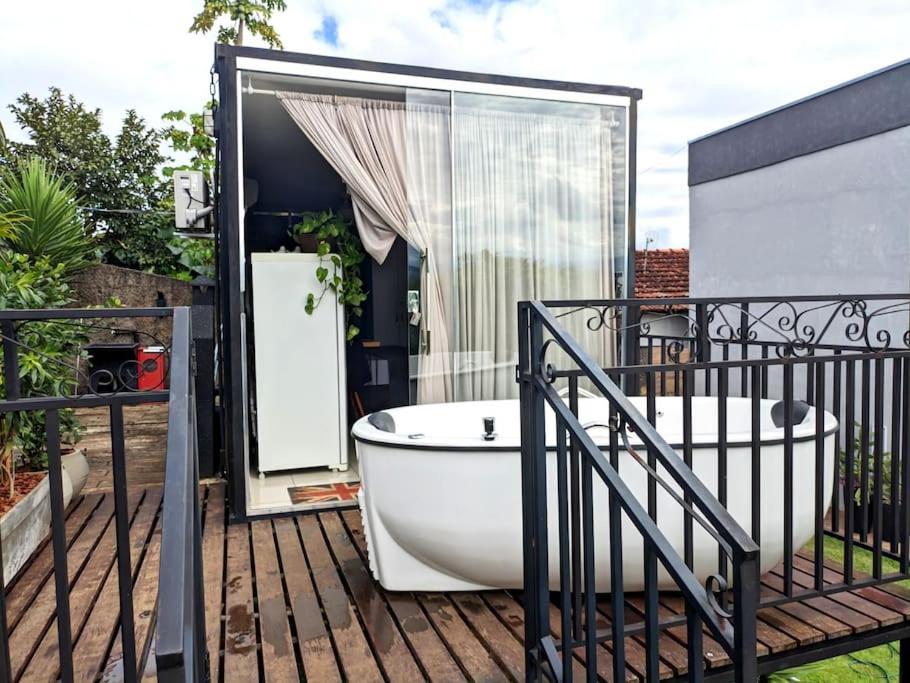 Tiny House Paraiso Minicasas Com Hidromassagem Pouso Alegre Exterior foto